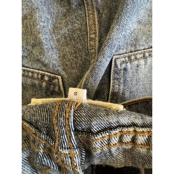 Maison Margiela Cut Out Slash Denim Jeans Indigo Blue Small - Picture 4 of 8